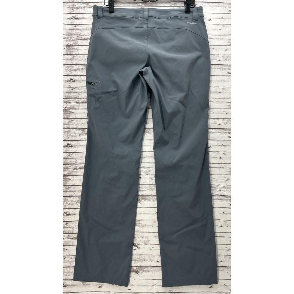 Eddie Bauer Women's Graphite Rainier Outdoor Hiking Pants Size 10 Gray Nylon - Picture 2 of 11